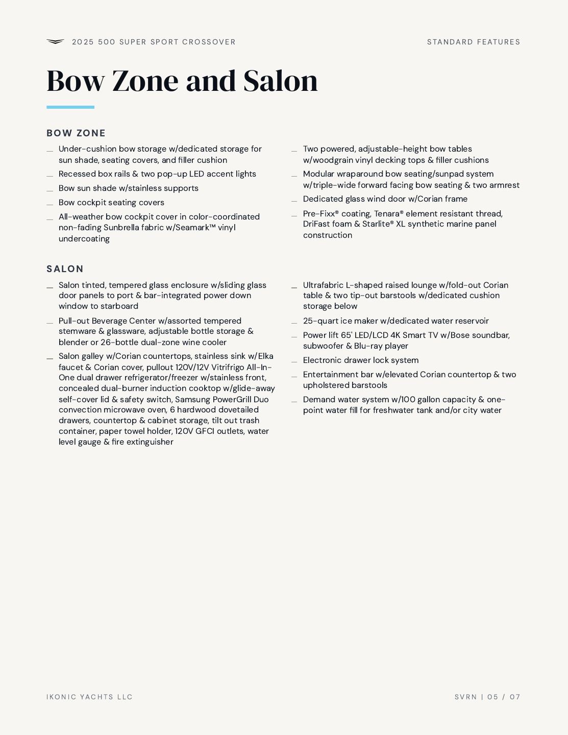 Build Sheet page 5